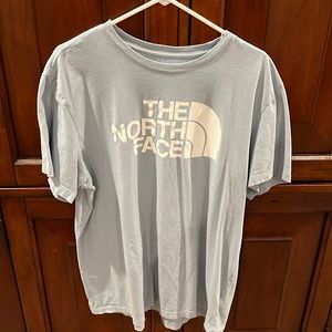 The North Face Mens Soft Blue Shirt Size XL
